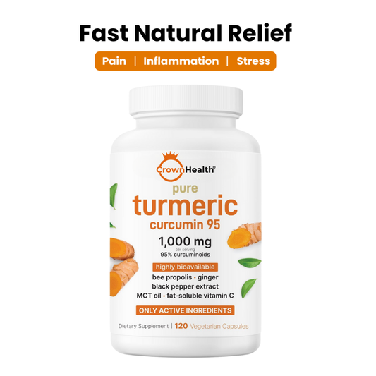 6-In-1 Turmeric Curcumin Capsules